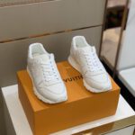 Louis Vuitton Leather Withe Monogram Run Away Sneakers - Image 2