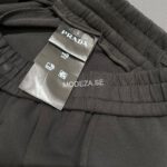 Prada Black Tracksuit Logo On Pocket - Image 7