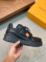 Louis Vuitton Crocodile Black Trainer - Image 3