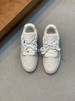 Louis Vuitton Mini Monogran Beige Trainer - Image 2