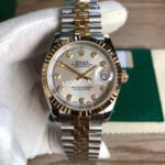Rolex Day-Just Silver/ White Dial 40mm