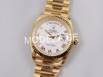 Rolex Day-Date Gold/ White Dial 40mm