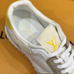 Louis Vuitton Beige/White Run Away Sneakers - Image 4