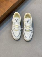Louis Vuitton Mini Monogram Grey/White Trainer - Image 4