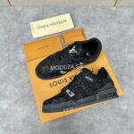 Louis Vuitton Cool Monogram Black Trainer - Image 3
