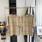 Burberry Rutig Light Khaki T-Shirt #1