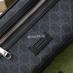 Gucci GG Supreme Black Belt Bag - Image 5