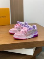 Louis Vuitton Mini Monogran Mixed Pink Trainer
