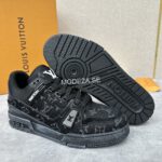 Louis Vuitton Cool Monogram Black Trainer - Image 4
