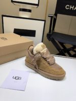 UGG Lowmel Unisex Brown Sneakers