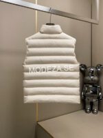 Moncler Treompan Down White Vest - Image 3
