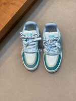 Louis Vuitton Maxi Double String Light Blue Trainer - Image 3