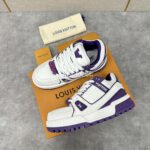 Louis Vuitton Maxi Purple/White Trainer - Image 2