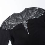 Marcelo Burlon Black Sweatshirt Black Wings - Image 4
