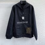 Louis Vuitton Monogram Reversible Nylon Black WindBreaker - Image 4