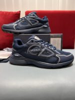 Christian Dior B30 Navy Mesh Sneakers