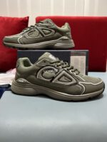 Christian Dior B30 Green Mesh Sneakers