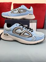 Christian Dior B30 Light Blue Mesh Sneakers