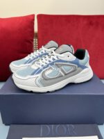Christian Dior B30 Blue/Grey Mesh Sneakers - Image 2