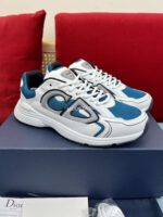 Christian Dior B30 Blue/White Mesh Sneakers - Image 2