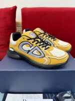 Christian Dior B30 Yellow Mesh Sneakers - Image 2