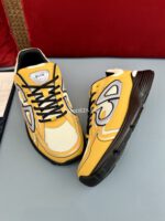 Christian Dior B30 Yellow Mesh Sneakers - Image 4