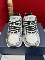 Christian Dior B30 Silver/White Mesh Sneakers - Image 3