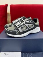 Christian Dior B30 Green/Black Mesh Sneakers - Image 2