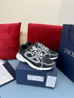 Christian Dior B30 Black/White Mesh Sneakers