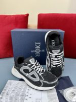 Christian Dior B30 Black/White Mesh Sneakers - Image 2