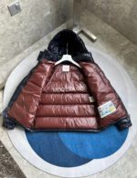 Moncler Maya Navy Jacket - Image 6