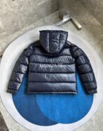 Moncler Maya Navy Jacket - Image 4