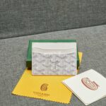 Goyard Belvedere Pm White Wallet