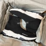 Balenciaga Black/White Trainer - Image 3