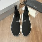 Balenciaga Black/White Trainer - Image 4