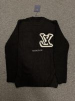 Louis Vuitton Big logo Knitted Black Sweater - Image 3