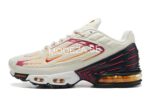 Nike Air Max Plus 3 Warm White/Mixed Red Sneakers - Image 2