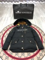 Moose Knuckles 3Q Gold Black Jacket