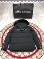 Moose Knuckles 3Q Gold Black Jacket - Image 3