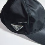 Prada Re Nylon Baseball Hat - Image 3