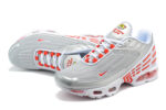 Nike Air Max Plus 3 Grey/Red Logo Sneakers