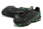 Nike Air Max Plus 3 Black/Green Logo Sneakers