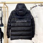 Moncler Logo Patch Hooded Jacket - Image 4