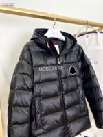 Moncler Logo Patch Hooded Jacket - Image 3