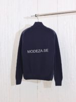 Moncler Hybrid Navy Cardigan - Image 2