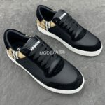 Burberry Vintage Rutig Leather Sneakers - Image 2