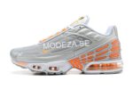 Nike Air Max Plus 3 Grey/Orange Logo Sneakers - Image 2