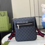 Gucci GG Supreme Crossbody Black Bag