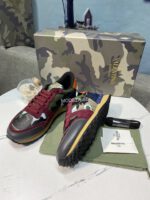 Valentino Garavani Mesh Nior Camouflage Rockrunner Sneaker - Image 3