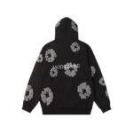 Denim Tears Black Tracksuit Black Flower - Image 4